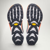 Altra Mont Blanc Speed trail running shoe in White/Fiery Coral/Blue
