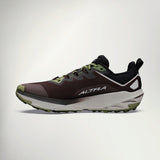 Altra Experience Wild 3+ Men's trail shoe in Chocolate/Grey, side view