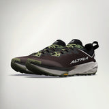 Altra Experience Wild 3+ Men's in Chocolate/Grey, three-quarter view