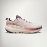 Altra FWD Via 2 Women's road running shoe in Whisper Pink/Rose Gold, side view with pale pink upper and rose gold midsole