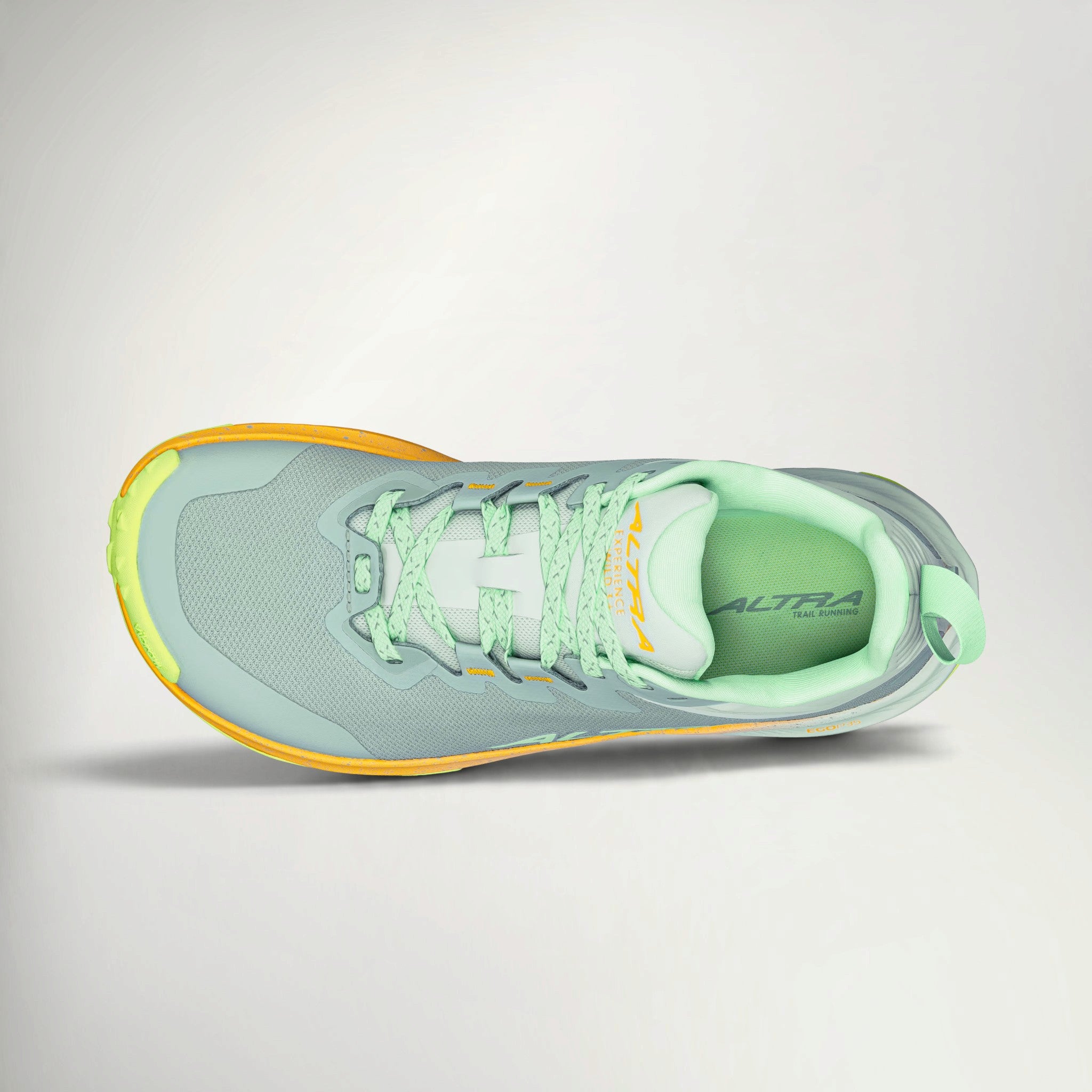 Altra Experience Wild 3+ Women's in Grey, top-down view