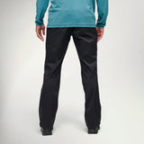 Black Diamond Fineline Stretch Pant Men's in Black worn by a hiker, back view