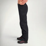 Black Diamond Fineline Stretch Pant Women's in Black worn by a hiker, side view