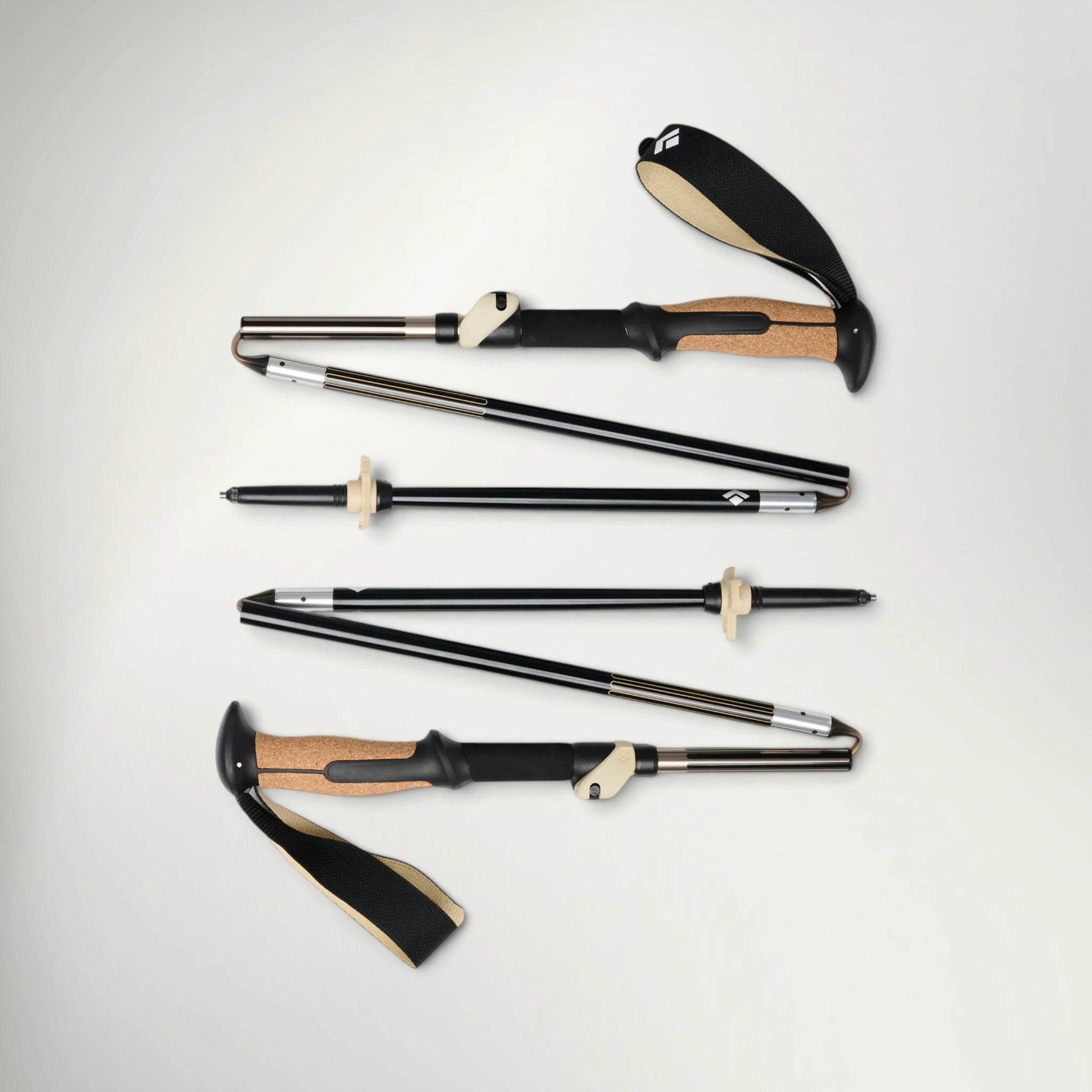 Black Diamond Trail Vista FLZ Trekking Poles - White/Oak