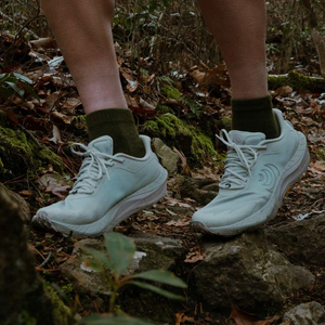 Creepers Merino Toe Socks - Quarter Crew Olive Drab
