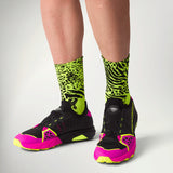 Dynafit Run Wild Crew Socks - Ultra Yellow