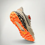 Dynafit Trail Graphic Running Shoe Men's, angled view of the heel and outsole