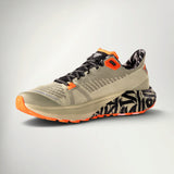 Dynafit Trail Graphic Running Shoe Men's in Overcast/Black, inner side view