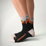 Dynafit Traverse Mid Socks - Black/Orange