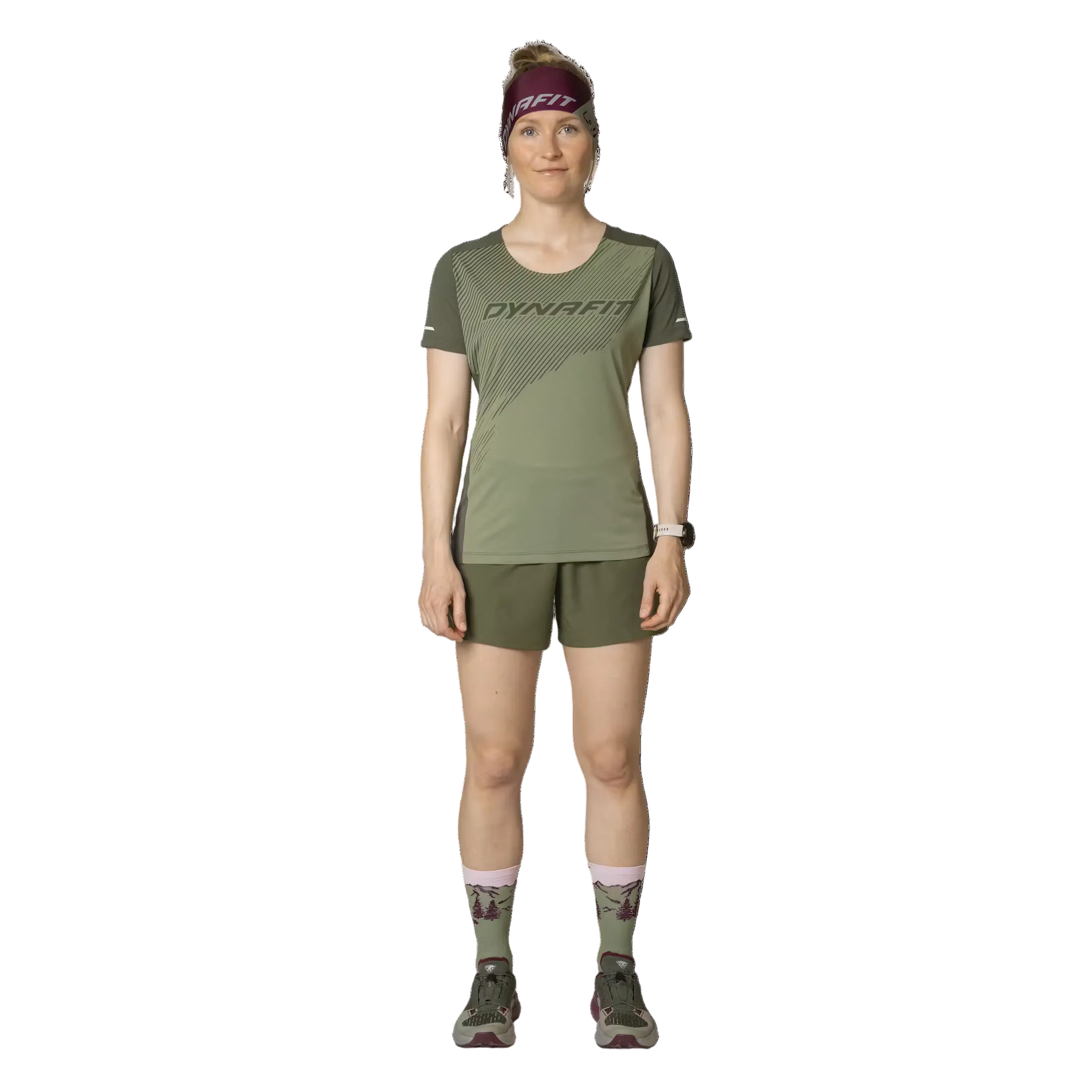 Dynafit Alpine Short Sleeve Shirt Women's - Sage