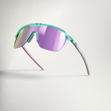 Julbo Frequency Spectron 3 CF - Shiny Translucent Light Green / Pink