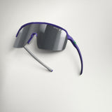 Julbo Intensity Spectron 3+ in Purple/Grey, angled view from behind