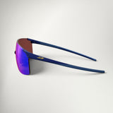 Julbo Faster M Spectron 3HD in Matt Dark Blue/Gold, side view