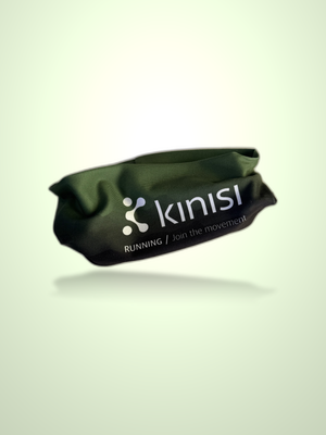 JUNK Big Bang Kinisi Running Headband - Black/Green