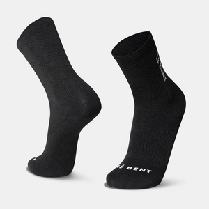 Le Bent Zero Cushion 3/4 Crew - Black