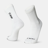 Le Bent Zero Cushion 3/4 Crew - White