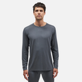 Le Bent Men's Lightweight Crew Base Layer Long Sleeve