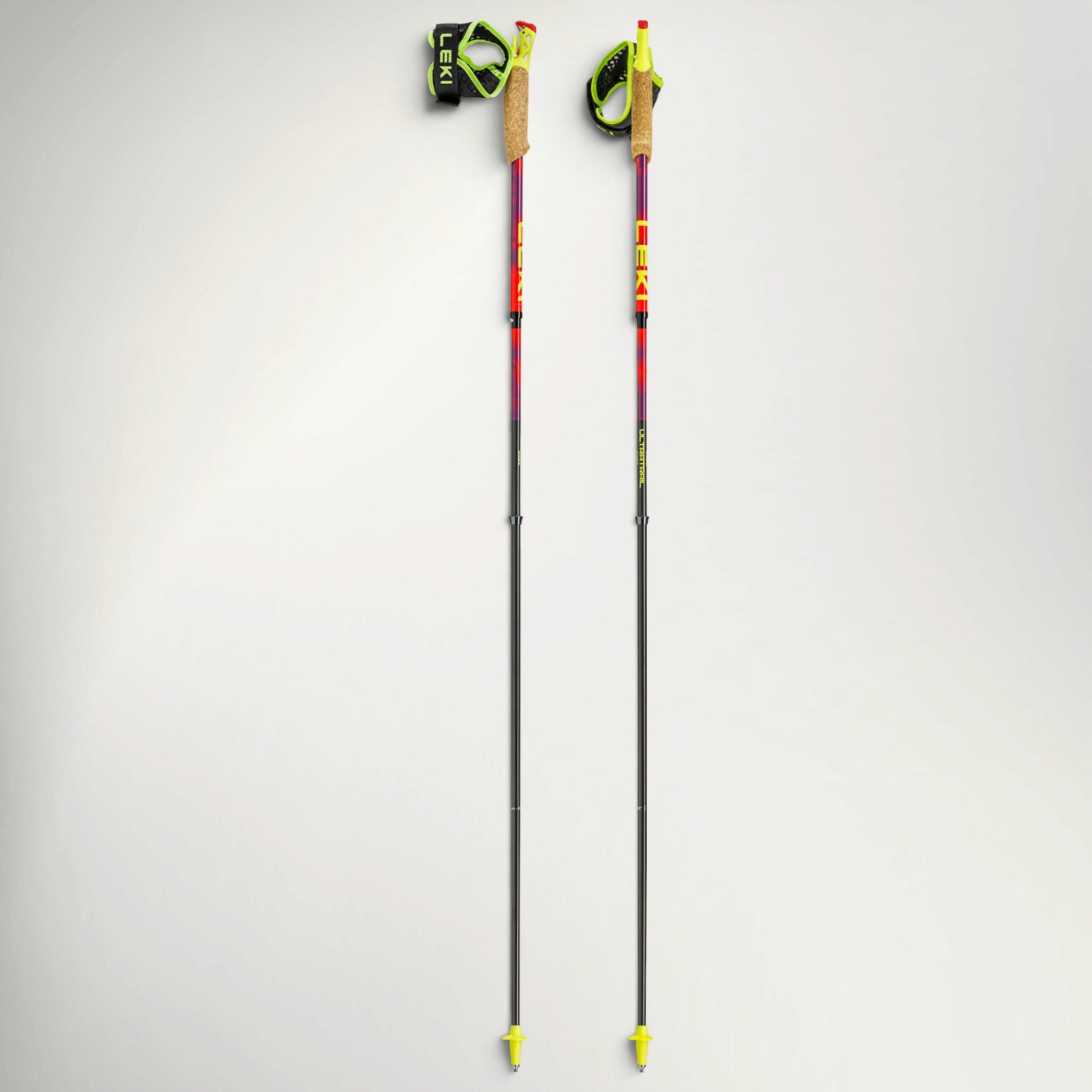 Leki Ultratrail FX.One Poles Pair - Bright Red
