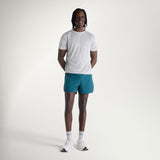 New Balance RC Essential Short 5" men's running short in Medusa Green