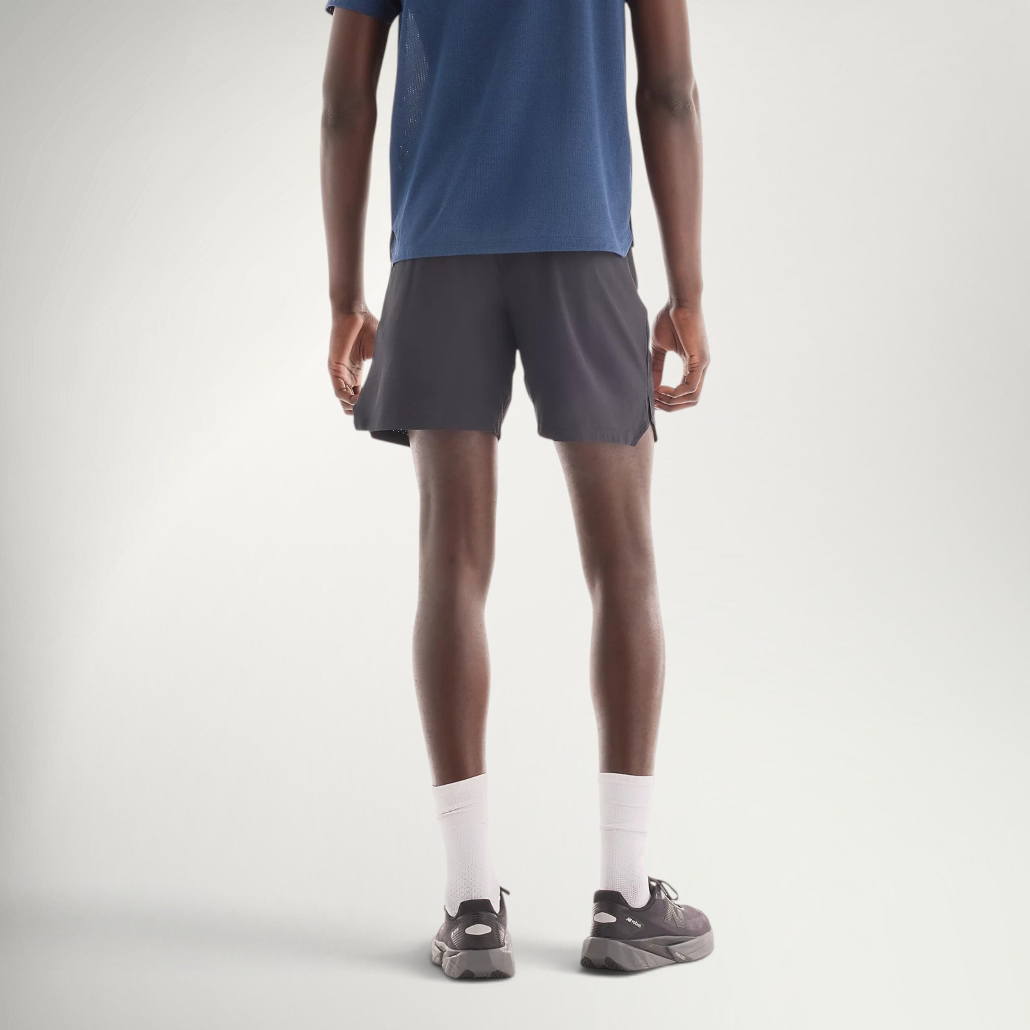 New Balance RC Short 7" men's running short in Black