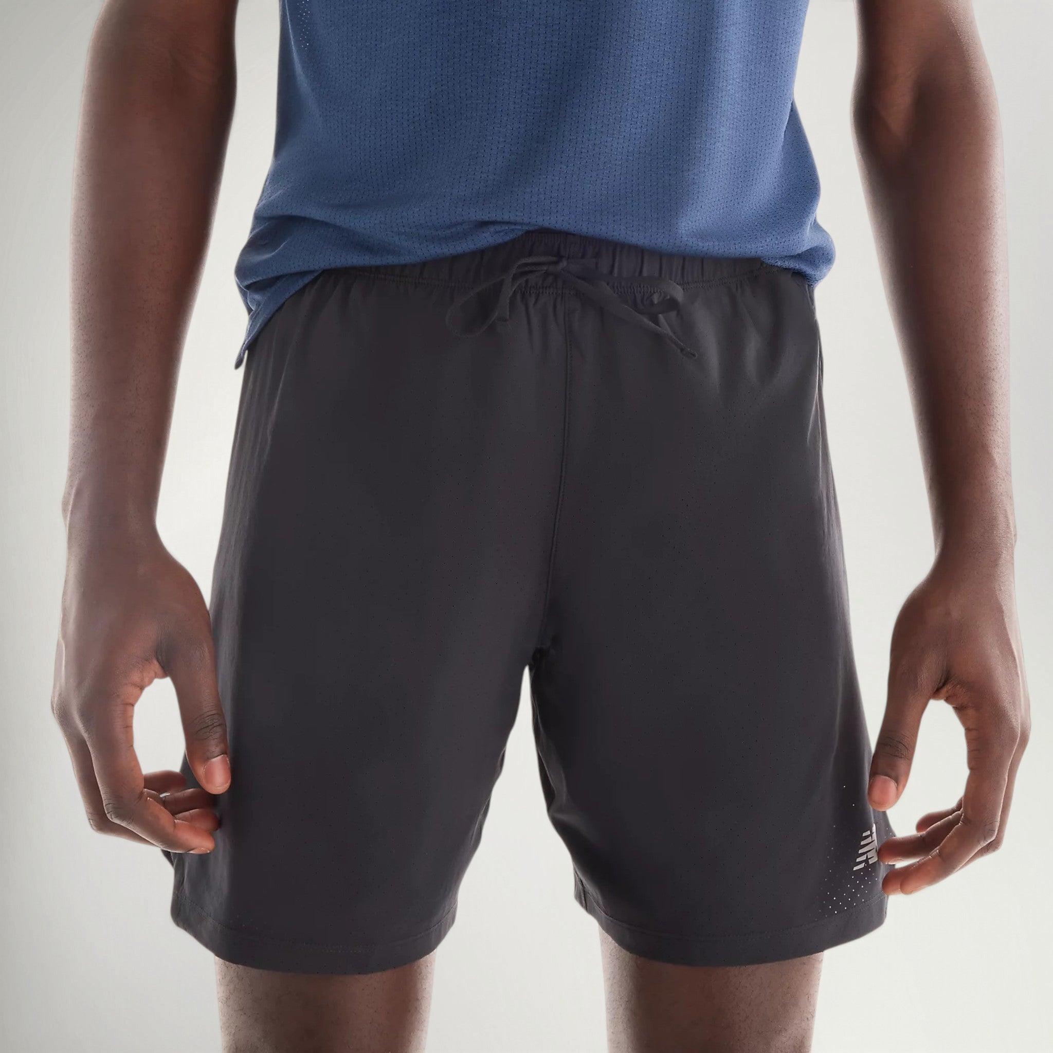 New Balance RC Short 7" men's running short in Black