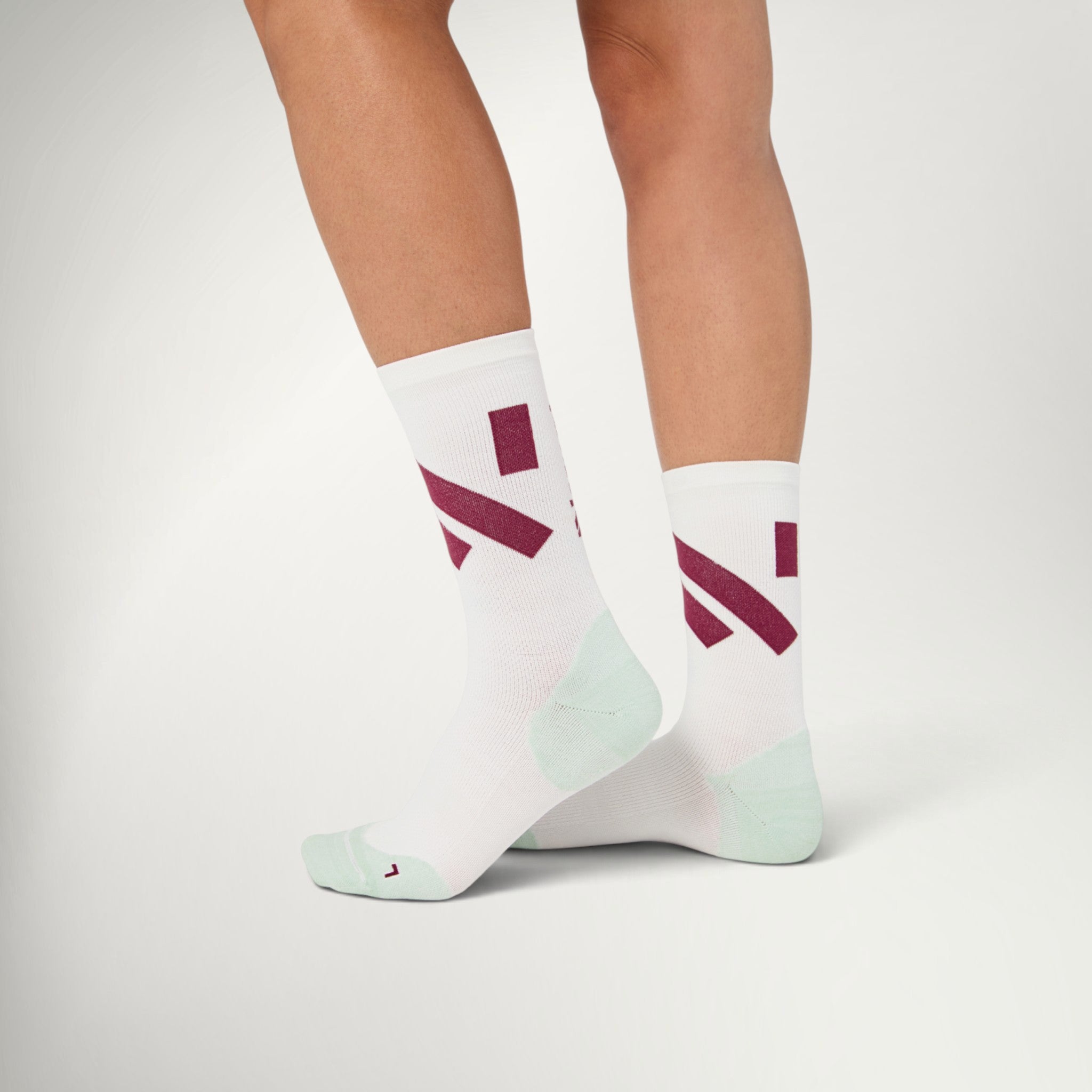 NNormal Race Socks - White/Green