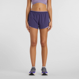 New Balance RC Short 3" Women's- BOYSENBERRY with CANDIED VIOLET