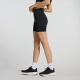 New Balance Sleek Pocket High Rise Short 6" Women's