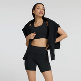 New Balance Sleek Pocket High Rise Short 6" Women's