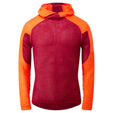OMM Core Hoodie - Dark Red/ Orange
