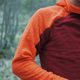 OMM Core Hoodie - Dark Red/ Orange