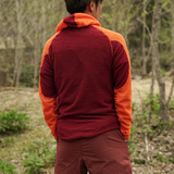 OMM Core Hoodie - Dark Red/ Orange