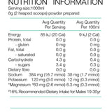 PURE Electrolyte Hydration Low Carb 160g Tub
