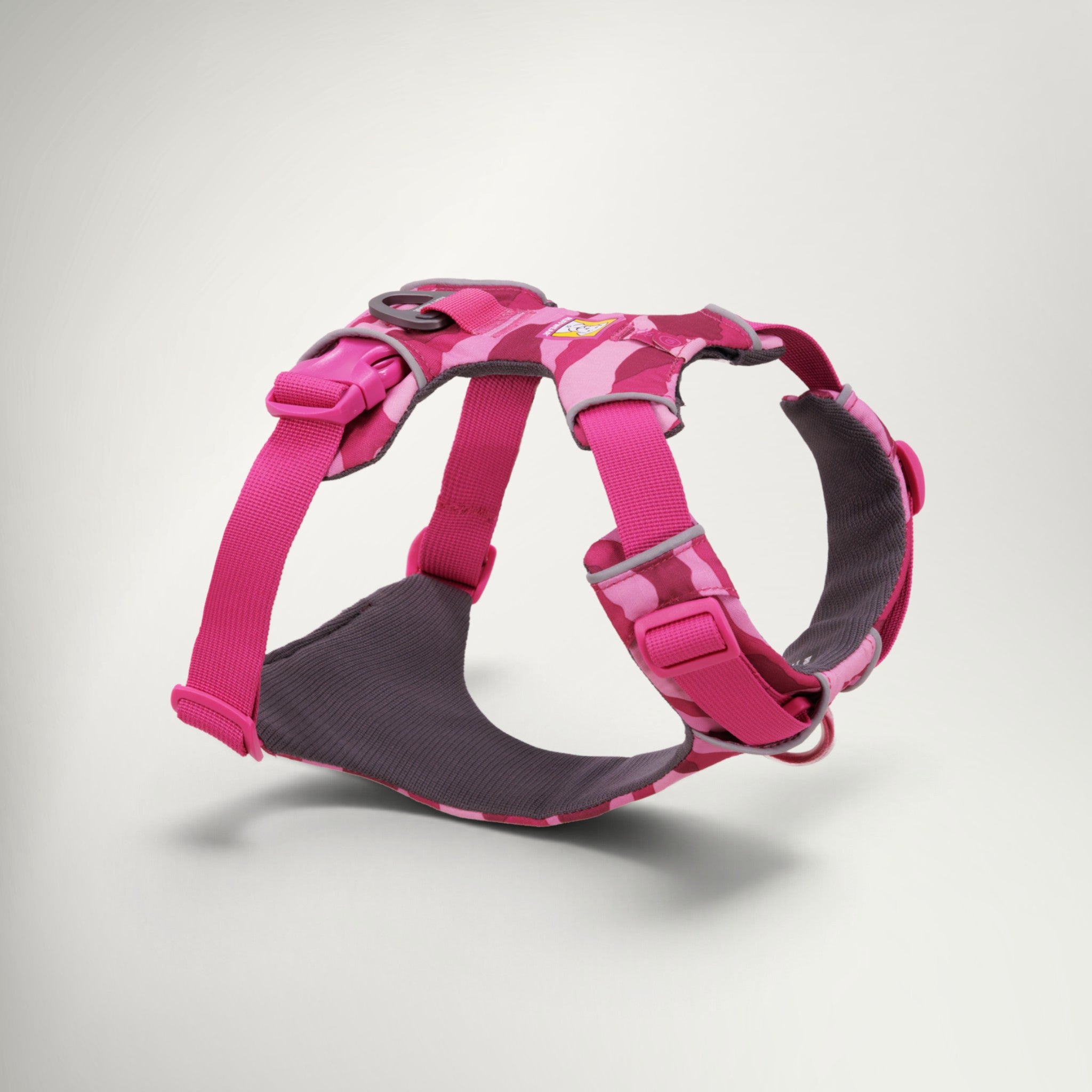 Ruffwear Front Range dog harness in Pink Mountains