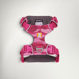 Ruffwear Front Range dog harness in Pink Mountains