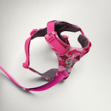 Ruffwear Front Range dog harness in Pink Mountains