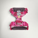Ruffwear Front Range dog harness in Pink Mountains