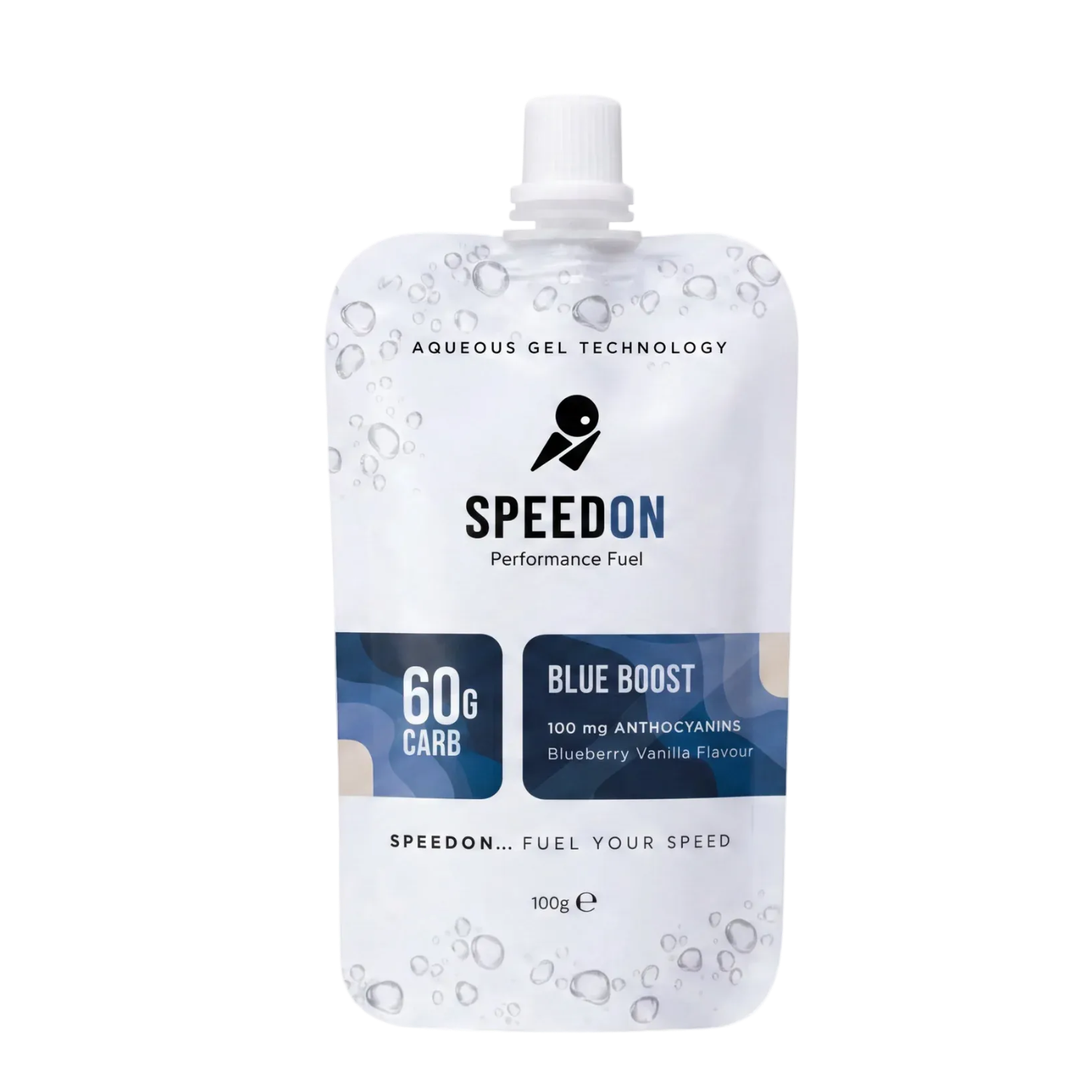SpeedOn 60g Carb Blue Boost - 100mg Anthocyanins