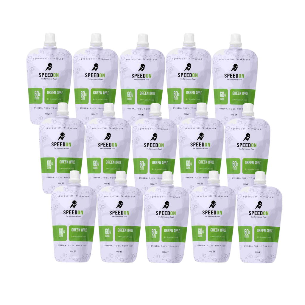 SpeedOn 60g Carb Green Apple - Box of 15 – Kinisi Running