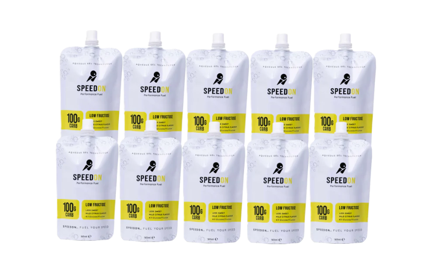 SpeedOn 100g Carb Mild Citrus Low Fructose 4:1 - Box of 10 – Kinisi Running