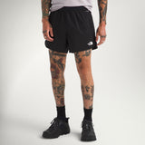 The North Face Men's Sunriser Short 5" running short in TNF Black