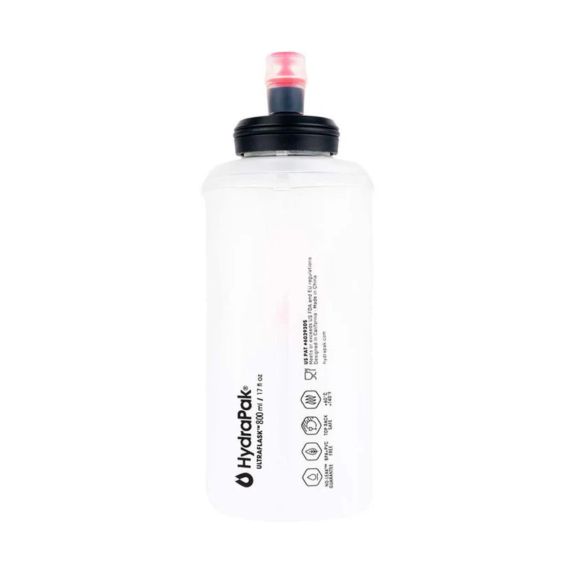 UltrAspire 800ml Softflask w/bite cap, alternate view