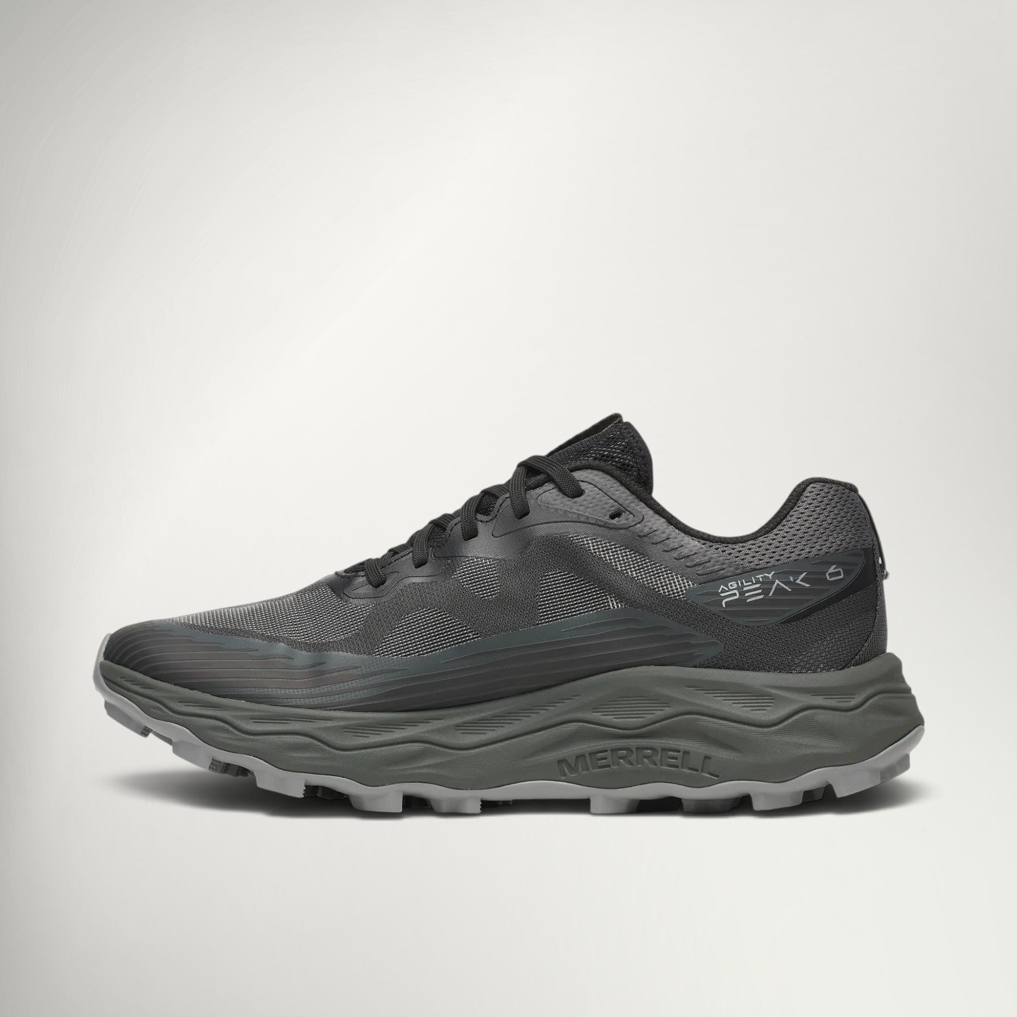 Merrell Agility Peak 6 Wide men's trail running shoe in Black