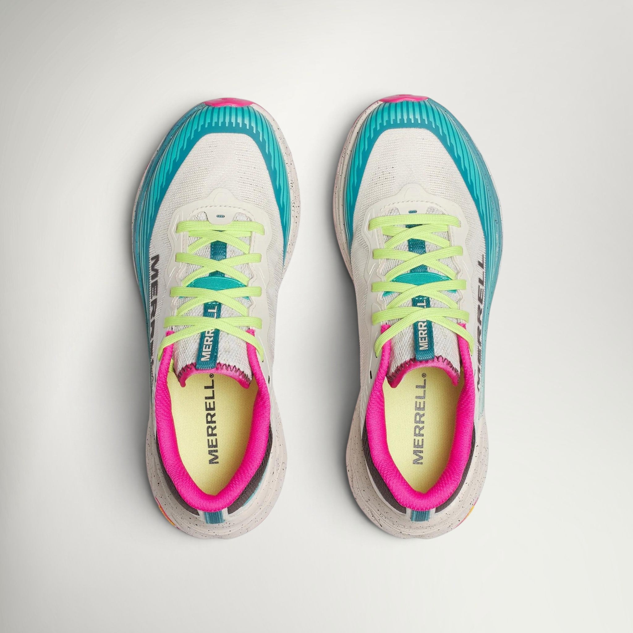 Merrell Agility Peak 6 women's trail running shoe in the 45th Anniversary colourway