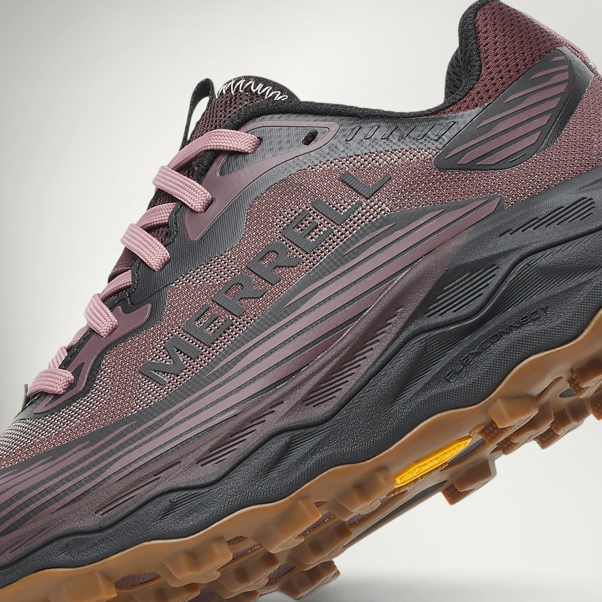 Merrell Agility Peak 6 women's trail running shoe in Ninebark