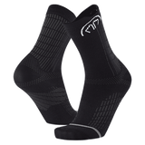 Sidas Run Anatomic Crew Socks in Black, alternate view