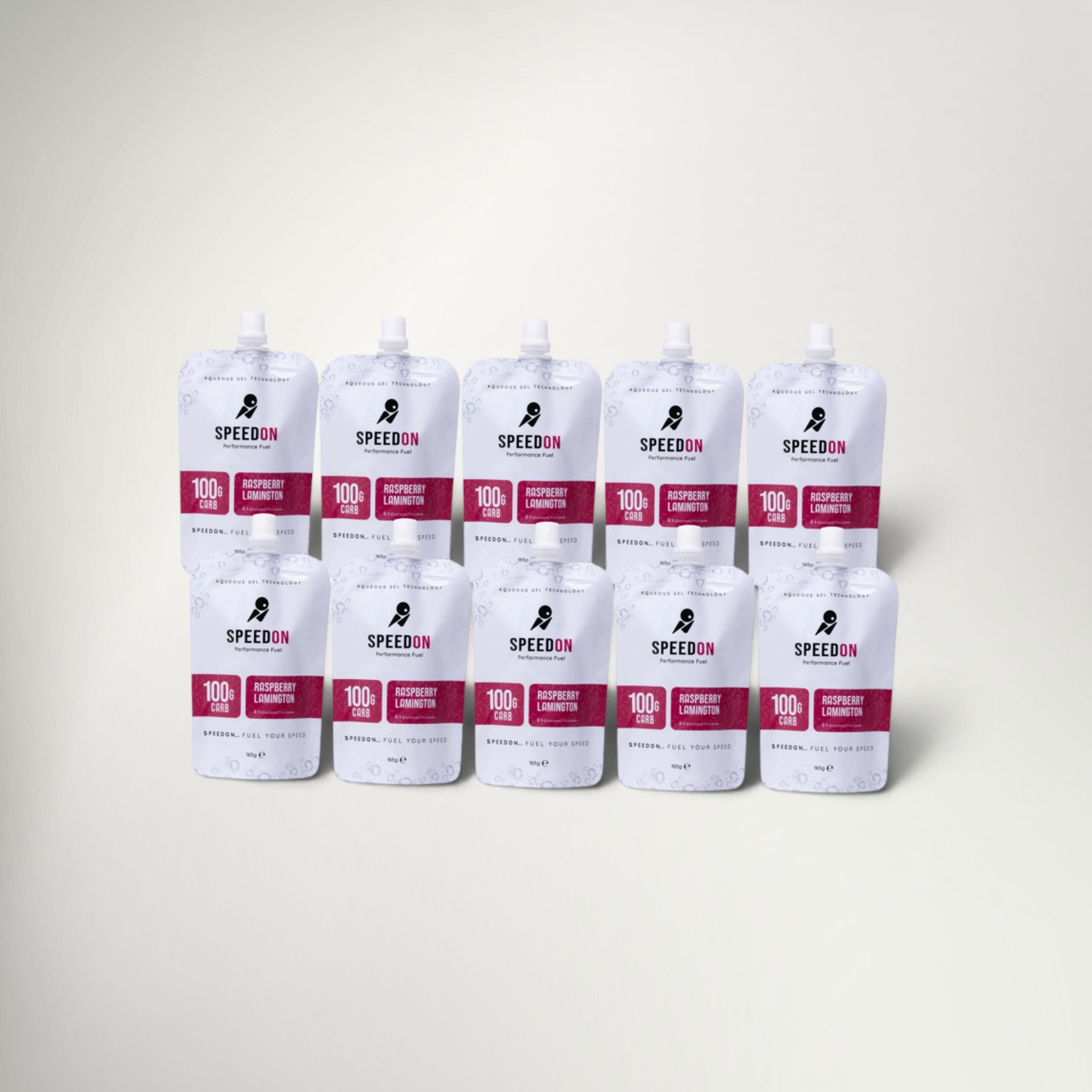 SpeedOn Raspberry Lamington energy gel